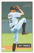 2005 (ROCKIES) Bowman Heritage Mini #161 Jeff Francis