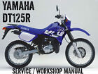 Yamaha Dt125r Dt 125 R Re Dt125x Workshop Repair Service Manual Ebook Pdf On Cd