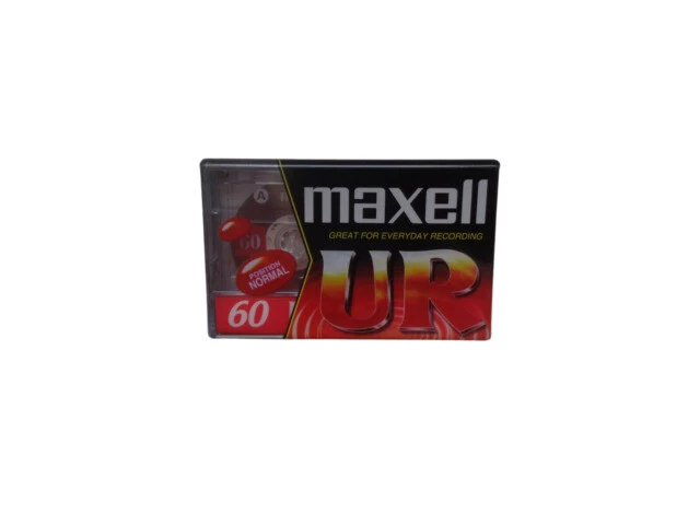 Maxell UR 60 Cassette Audio Vide, 60 min