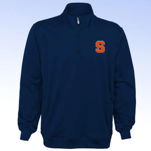 Gen2 NCAA Syracuse Orange Youth Trainer Jacket 1/4 Zip - Navy - Large (14/16) - Picture 1 of 1