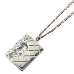 CHANEL Matelasse COCO Mark Cambon Colgante Collar Mujer 【Usado】 - Imagen 1 de 8