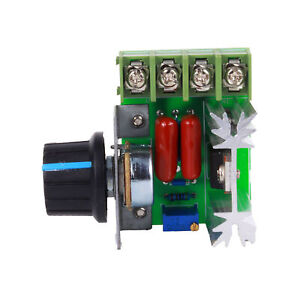 2000W AC Motor Speed Controller 50-220V Adjustable Controller Voltage Regulator✈