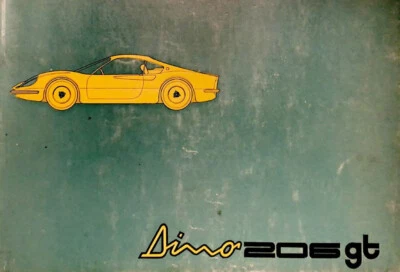 MANUALE CATALOGO RICAMBI FERRARI DINO 206 GT SCANSIONE PDF - Immagine 1 di 3