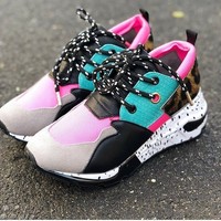 cliff multi wedge sneakers