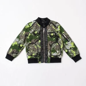 MILITARY ZIP BOMBER (SIZE: 6A/8A/10A/12A/14A) "JOHN RICHMOND" 18434GB (-50%) - Picture 1 of 6