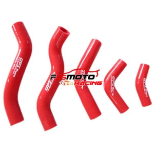 Manguera de radiador de silicona para Kawasaki KX250 KX 250 1999-2002 2001 2000 02 01 ROJO - Imagen 1 de 4