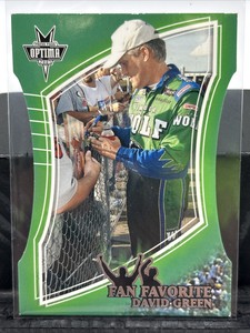 2003 Press Pass Optima Fan Favorite #FF27 David Green