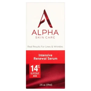 NEW Alpha Skin Care Intensive Renewal Serum, (2 fl oz / 59ml) FREE POSTAGE - Picture 1 of 4