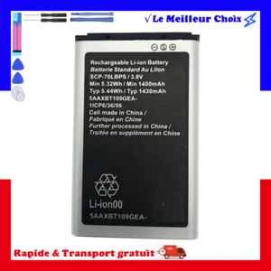 Batterie 1200mAh SCP-70LBPS 5AXXBT41 pour Kyocera Cadence LTE, S2720, S2720PP - Zdjęcie 1 z 6
