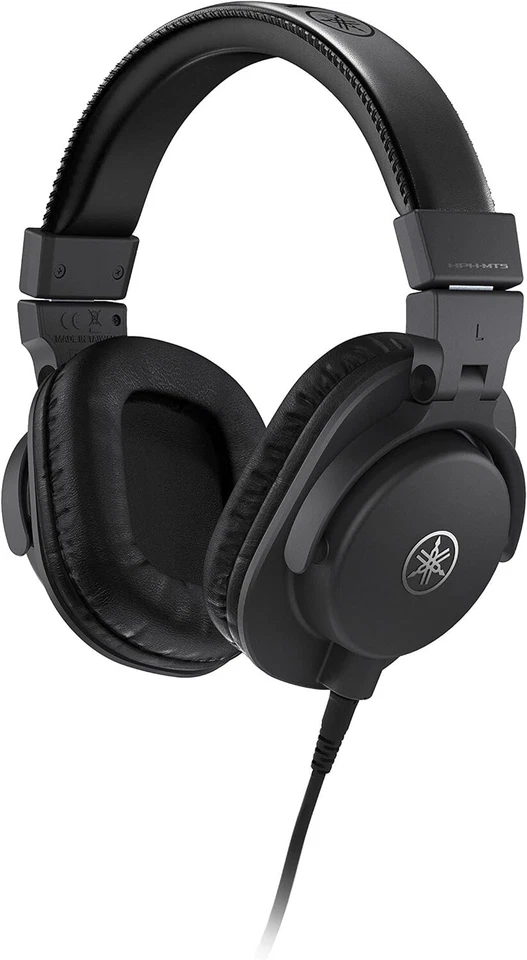 Yamaha Hph-mt5 Studio Monitor Headphones 20hz to 20khz Black
