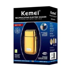 Mens Foil Shaver Hair and Beard Clipper Trimmer USB KM-TX1 - Picture 1 of 7
