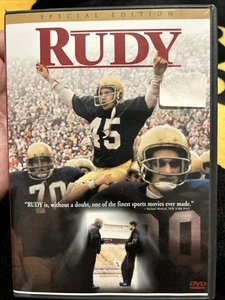 Rudy (DVD, 1993) Notre Dame Football Movie Special Edition - Picture 1 of 6