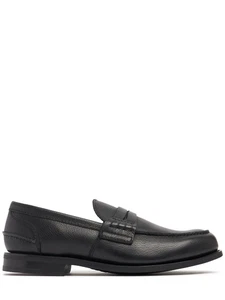 CHURCH'S Pembrey 2.0 Black Leather Loafers New & Authentic - Picture 1 of 5
