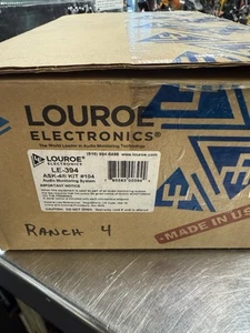 Louroe LE-434 AP-4 FOUR Zone Audio Monitoring & 4 LE-070 Verifact Microphones - Picture 1 of 11