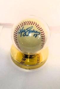KELLY GRUBER, 17- TORONTO BLUE JAYS, WITH DISPLAY CASE - Picture 1 of 2