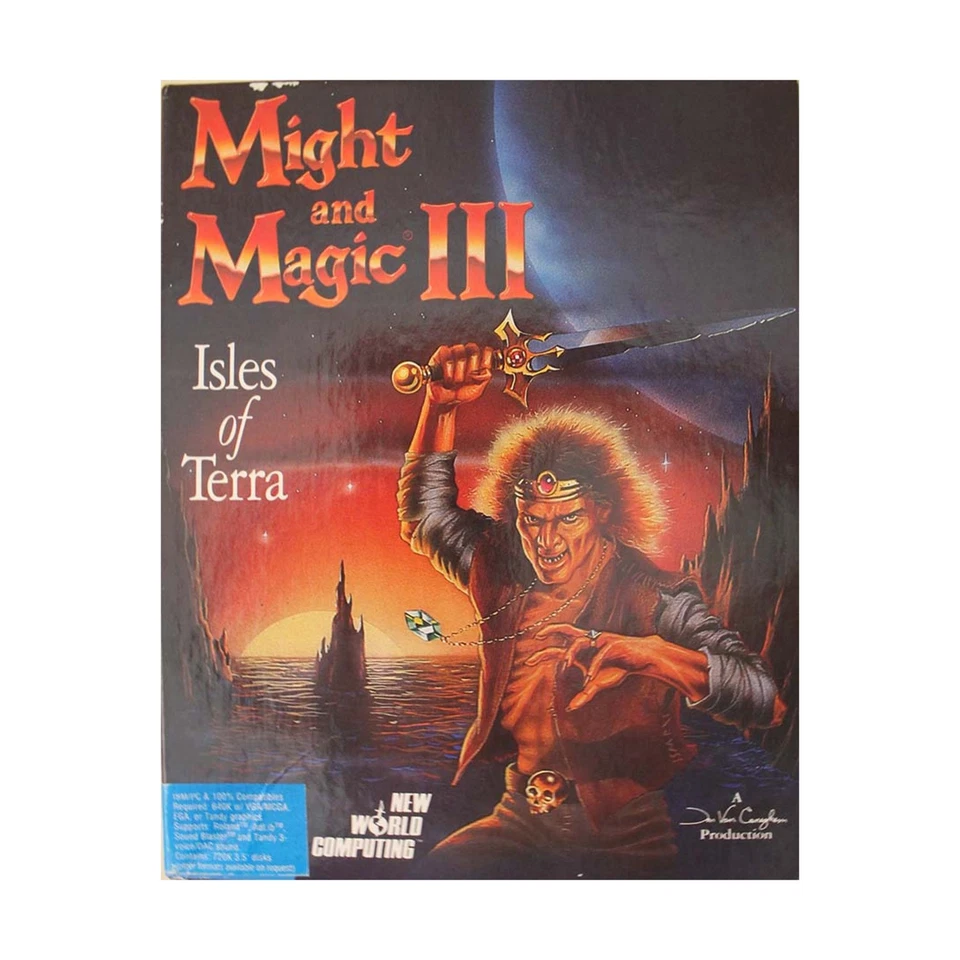 3DO Computer Wargame Might and Magic III - Isles of Terra VG+/NM - Image 1 of 1