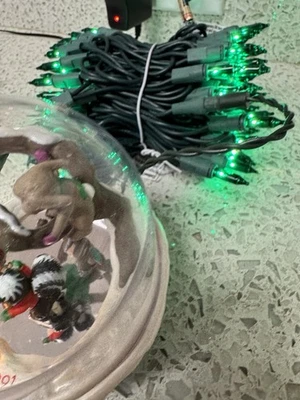 HALLMARK LEGACY CORD Alternative NEW VINTAGE 100 CHRISTMAS LIGHTS 90s MAGIC Orns - Image 1 of 4