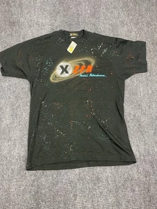 Vintage Disney Rockin Rollerdrome XZFR Pleasure Island Shirt Large AOP NWT ST - Picture 1 of 11