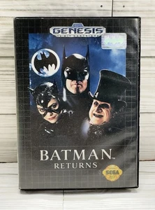 Batman Returns (Sega Genesis, 1992) CIB Completo - Testato - A7 - Foto 1 di 11