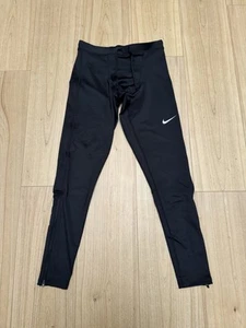 Nike Men's Dri-FIT Challenger Running Tights Black CZ8830-010 Small - Picture 1 of 11