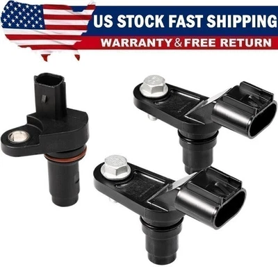 SET 2 CAMSHAFT 1 & CRANKSHAFT POSITION SENSOR FITS CHEVROLET COBALT EQUINOX HHR - Image 1 of 4