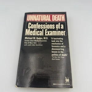 Unnatürlicher Tod: Geständnisse eines Gerichtsmediziners von Michael M. Baden 1990 PB - Bild 1 von 9