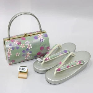 Juego Zori & Bag, US8.5/UK5.5 (25.5cm) tamaño LL, tamaño de pie adecuado 24~26cm Nuevo - Imagen 1 de 3