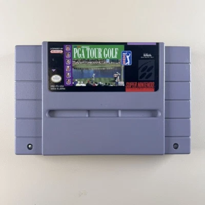 PGA Tour Golf [Super Nintendo — отдельно — протестировано] - Изображение 1 из 2