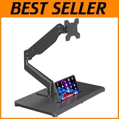 Pneumatic Monitor Stand - 22 lbs Capacity - Image 1 of 4