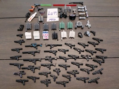 Lego Star Wars Lot of ACCESSORIES for Minifigures - DAMAGED PARTS - Lot# 140 - image 1 of 4