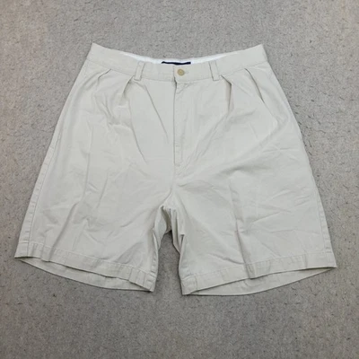 Polo Golf Ralph Lauren Classic Shorts Mens 33 Beige 7" Inseam Pleated Preppy - Image 1 of 4