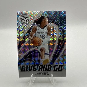 2023-24 Panini Mosaic - Give and Go Ja Morant #9 Mosaic Prizm - Bild 1 von 2