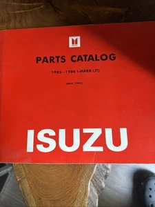 Isuzu Parts Catalog 1985-1986 I-MARK (JT) - Picture 1 of 10