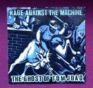 RAGE AGAINST THE MACHINE GHOST OF TOM JOAD / VIETNOW 7" VINYL SINGLE 1996 EPIC - Picture 1 of 5
