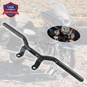 Fog Passing Lights Bracket Spotlight Mount Bar For BMW R 18 B R18B Bagger Black - Picture 1 of 18