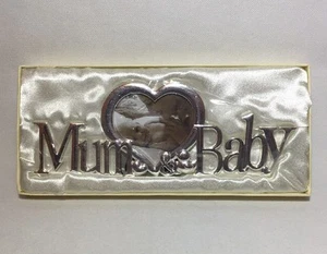 Mum & Baby Photo Picture Frame Present The Leonardo Collection Gift 3" X 3" - Picture 1 of 1