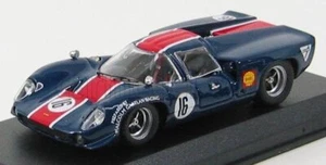 MODELLINO AUTO STATICO BEST LOLA T70 COUPE #16 NORISRING 1969 B. MUIR BLU 1/43 - Foto 1 di 5