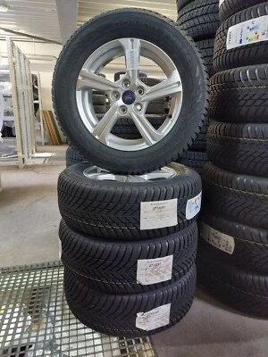 Ford Puma Orginal Satz Winterräder Alu NEU 205/65R16 Nokian 2712257 - Bild 1 von 4