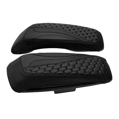 Hard Saddlebag Lid Covers Fit For Harley Touring Street Road Glide King 2014-23 - Image 1 of 4