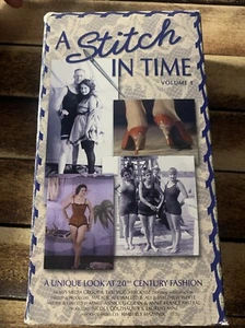 A Stitch in Time Volume I VHS -Fashion History - RARE - Picture 1 of 4