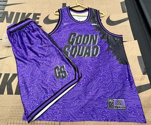Nike Lebron X Space Jam Goon Squad DRI-FIT Jersey and Shorts XL $210 - Picture 1 of 24