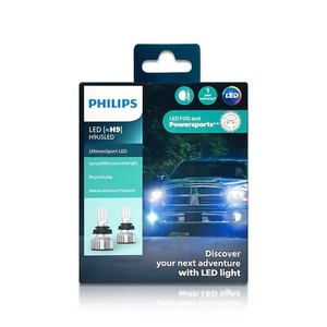 Philips UltinonSport H9 LED Headlight Fog Bulbs 11361ULSX2 12V 24V 20W Pack 2 - Picture 1 of 8