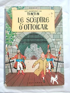 Hergé - Tintin. Le Sceptre d'Ottokar (Plat B36) Casterman 1966 - Picture 1 of 8
