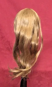 Peluca Muñeca Cabello Humano Antigua con Paté Marrón Claro Talla 9 - 9 1/2 - Imagen 1 de 5