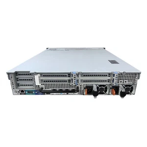 Serveur Dell PowerEdge R730, 2 processeurs E5-2690 V4, 256 Go de RAM, SSD 500 Go, H730P, rails - Photo 1/3