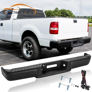 Complete Rear Step Bumper For 2006-2008 Ford F150 FX4 Lariat STX XL XLT BLACK - Picture 1 of 4