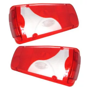 2x Lichtscheibe L / R Passend für MAN TGA TGL TGM TGS TGX Rückleuchtenglas - Bild 1 von 3