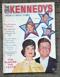 M Vintage 1962The Kennedys: America's Royal Family Magazine John Robert Jackie - Picture 1 of 3
