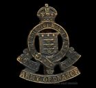 Ww2 Raoc Royal Army Ordnance Corps Cap Badge Blackened Finish