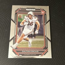 Dalton Kincaid Chrome Rookie Card. Panini Prizm Draft #157. Buffalo Bills Star